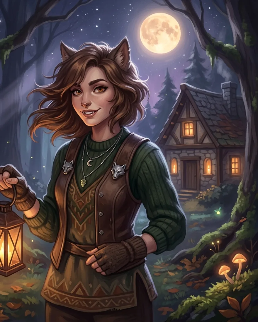 Saga, the werewolf romance option.